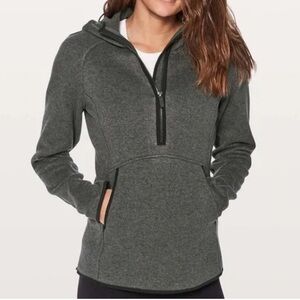 lululemon fleece & thank you pullover 8